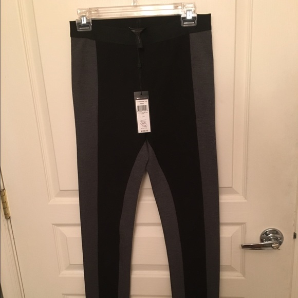 Black and grey leggings