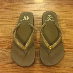 Tory Burch platform flip flops