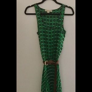 Michael Kors Pleated Maxi Dress