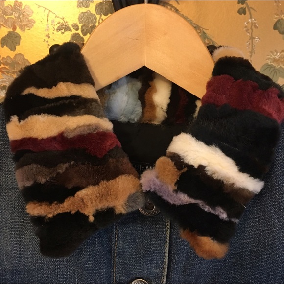 Jean Jacket w/Multicolor Color - Picture 4 of 4