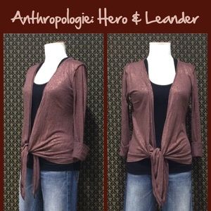 Anthro "Opalescent Cardigan" by Hero & Leander Anthro "Opalescent Cardigan" by Hero & Leander