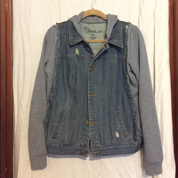 O'Neill hooded denim jacket
