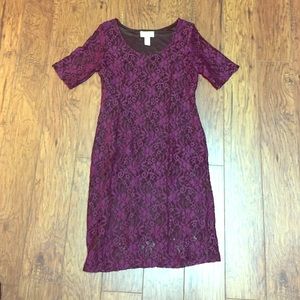 Jessica Simpson maternity lace dress