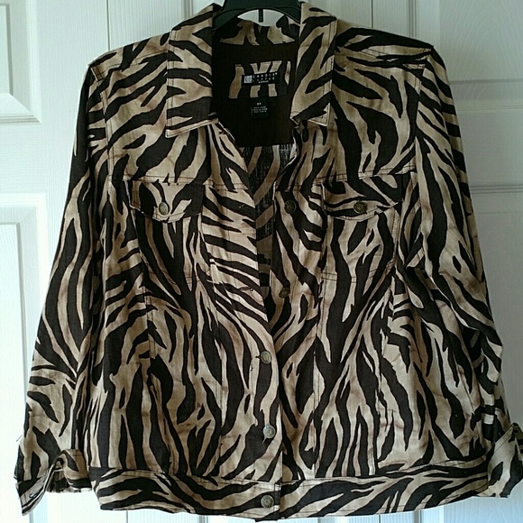 Vintage Linen 2X Jacket