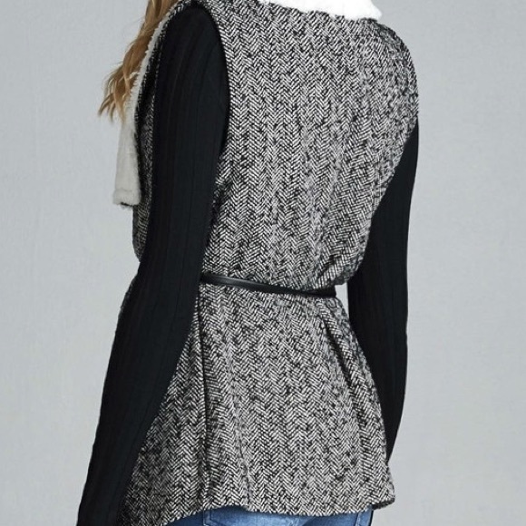 HP🎉Cottage Escape Tweed Vest - Picture 4 of 4