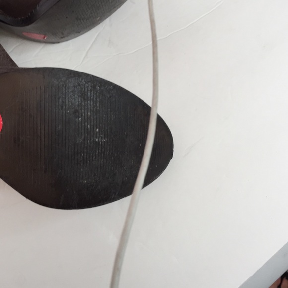 ZARA brown leather knee high boots 38 8 - Picture 4 of 4