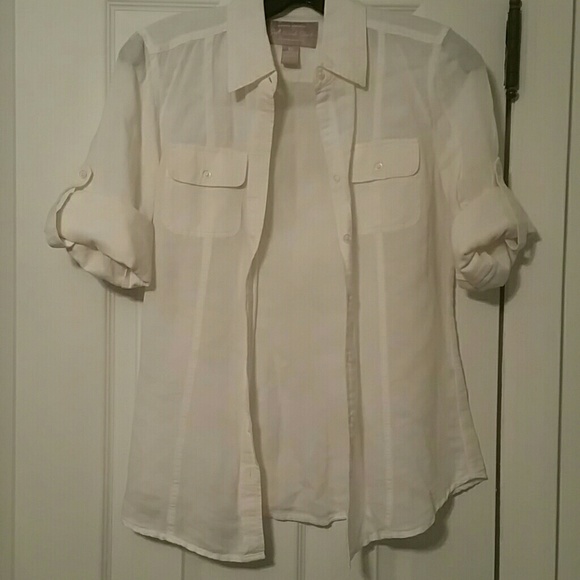 Banana Republic linen shirt