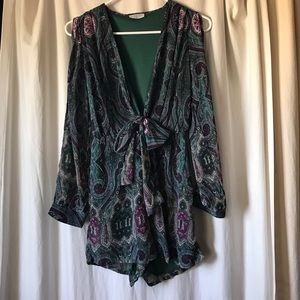 Beautiful printed romper