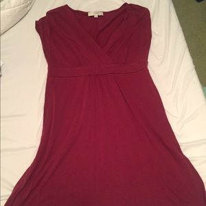 Burgundy Loft Dress