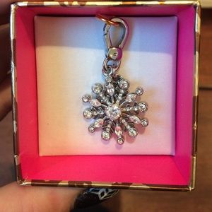 Juicy couture snowflake charm new in box!