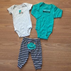 Carter's baby boy outfit, 3 to 6 months