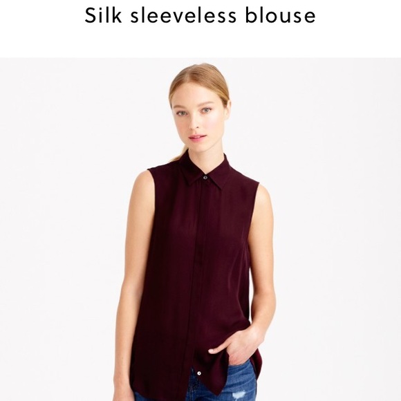 J. Crew silk blouse