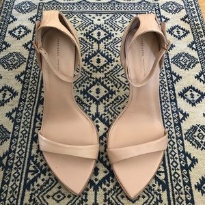 Zara strappy heels