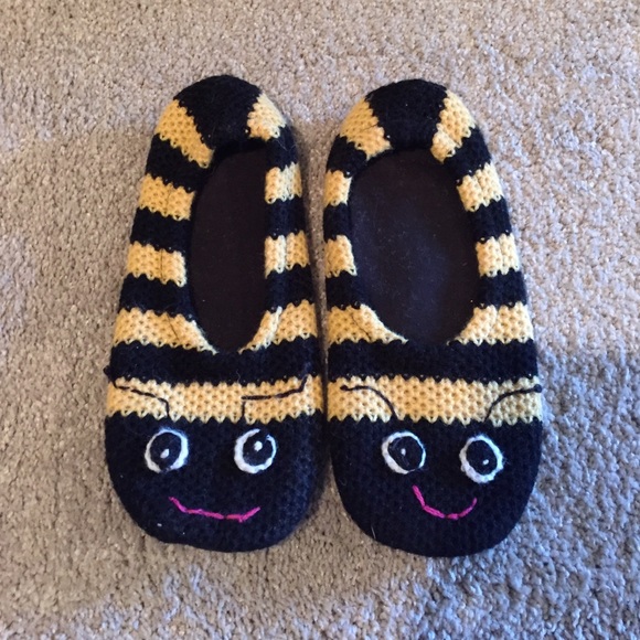 Cute Bee Slippers