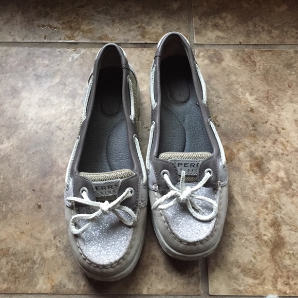 Sparkly Sperry's - Picture 1 of 4