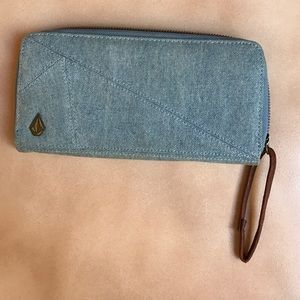 Denim Volcom wallet