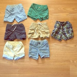 Baby gap, baby boy shorts lot