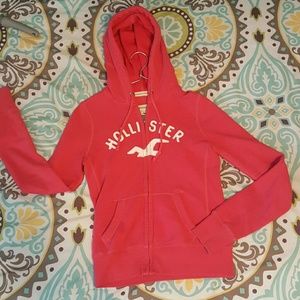 Pink Hollister Jacket