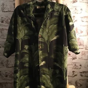 Tommy Bahama silk button down shirt