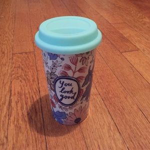 Final Sale‼️ Glass Travel Cup from Anthropologie