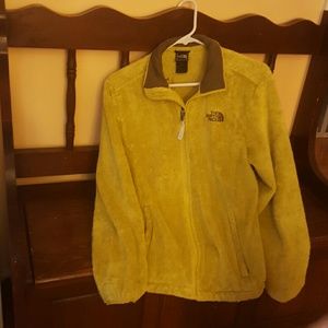 Fuzzy green northface