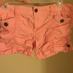 Pink Bermuda shorts Juniors size 7.