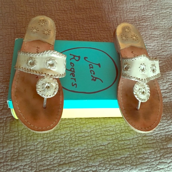 Jack Rogers Flat Navajo Sandals - Picture 1 of 4