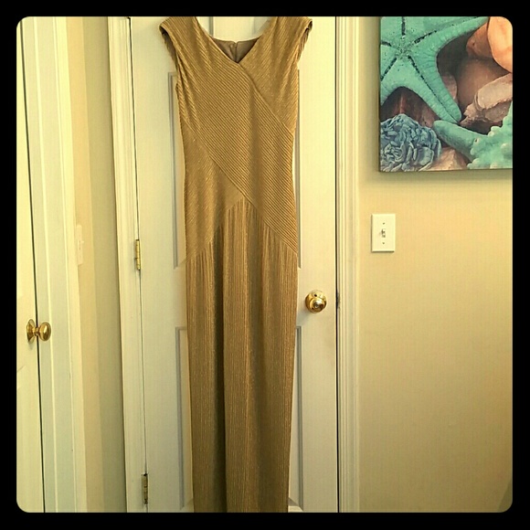 Gold Evening Gown