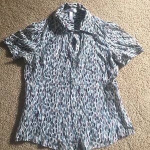 Banana Republic blouse size PM