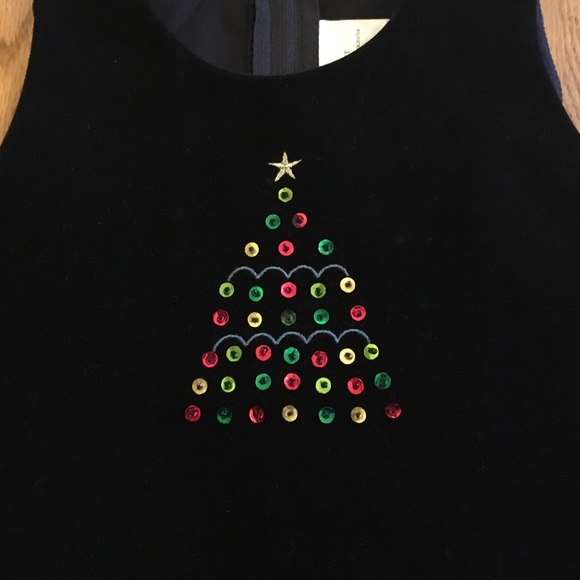 🎄Girls 2T Velvet Dress - Picture 2 of 4