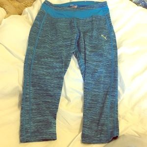 Blue puma leggings
