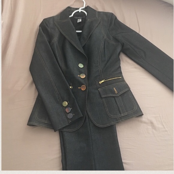 Couture Jean suit ❤️❤️❤️
