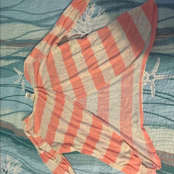 A stripped shirt