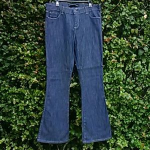 Abstracta Jeans - Flared Stretch Blue Jeans Plus Size Abstracta Jeans - Flared Stretch Blue Jeans Plus Size