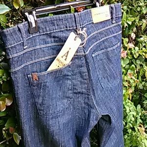 Abstracta Jeans - Flared Stretch Blue Jeans Plus Size Abstracta Jeans - Flared Stretch Blue Jeans Plus Size