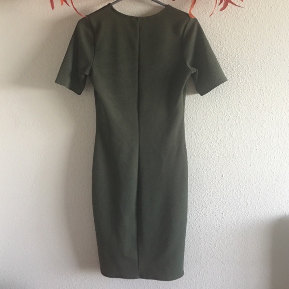 Olive green dress OoLaLa!!