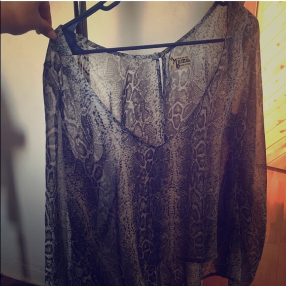 Mumu blouse