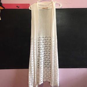 Belldini Sleeveless Calf Length Shrug