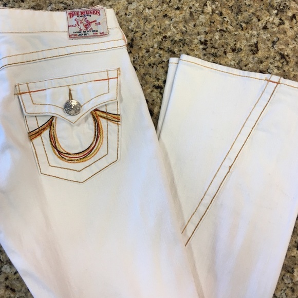 True Religion Winter White Jeans