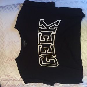Topshop GEEK crop top