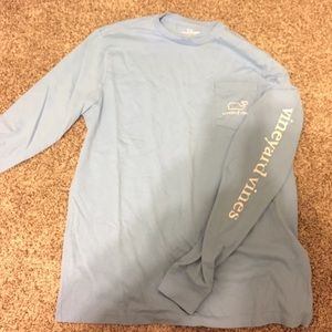 Vineyard Vines Light Blue Long-Sleeve