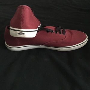 Maroon Vans