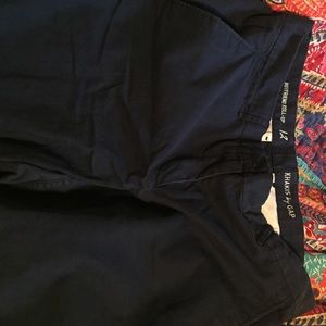 Navy blue Gap boyfriend rollup shorts size 12