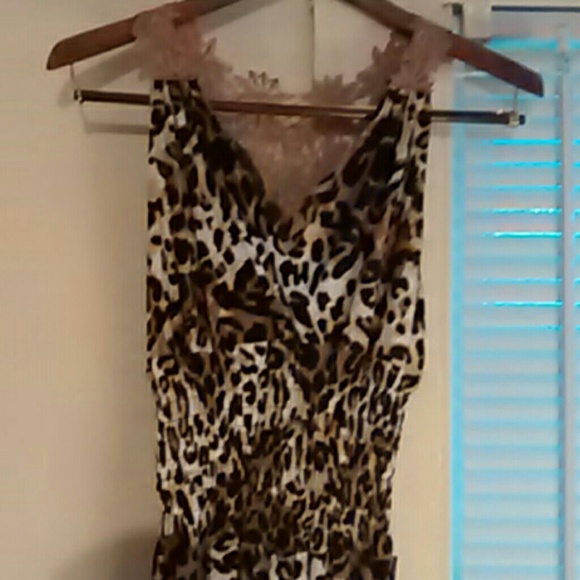 Cheetah print jumpsuit
