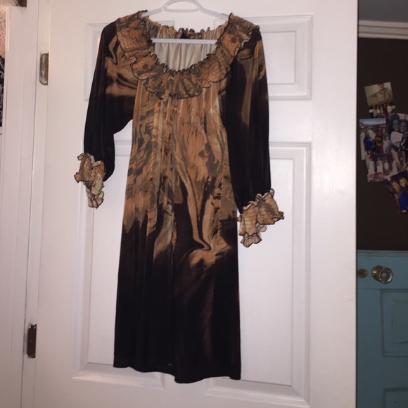 Black/Brown Dress