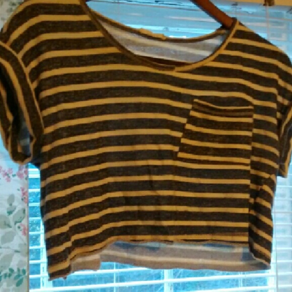 Stripped crop top