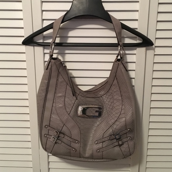 Guess handbag with snake skin look