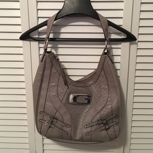 Guess handbag with snake skin look