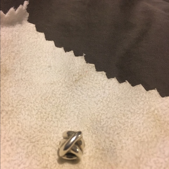 Champagne swirl Pandora charm