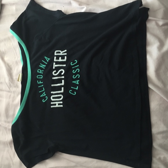 navy blue hollister shirt - Picture 1 of 1